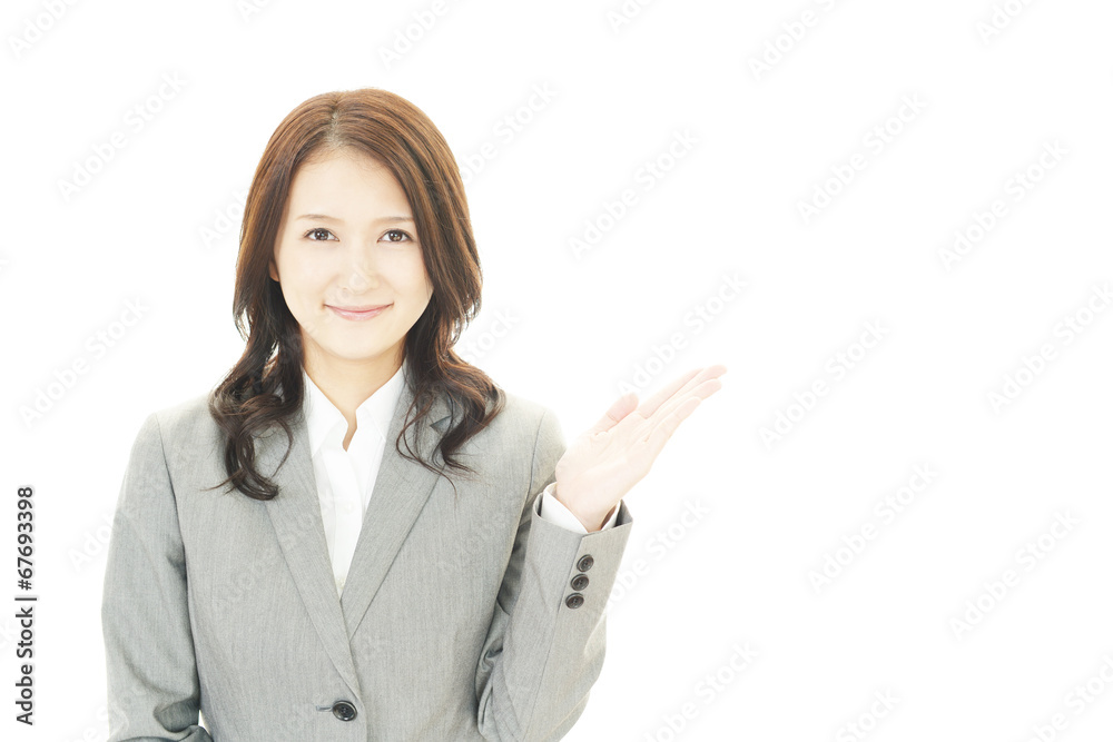 笑顔の女性 笑顔の女性