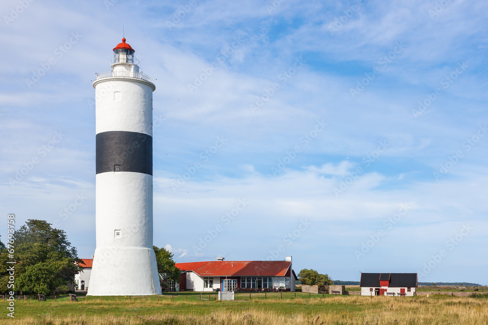 Lighthouse on the coast