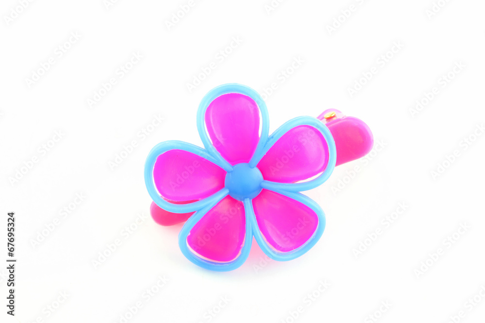 Colorful of artificial flower.