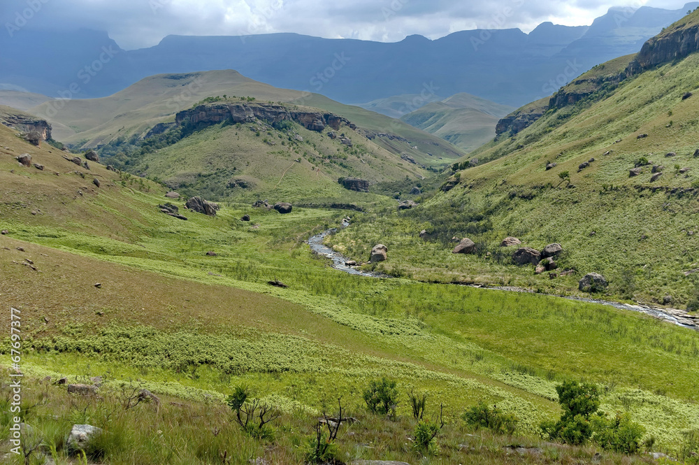 Giants Castle KwaZulu-Natal nature reserve, Drakensberg