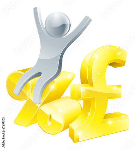Pound percentage rate silve...