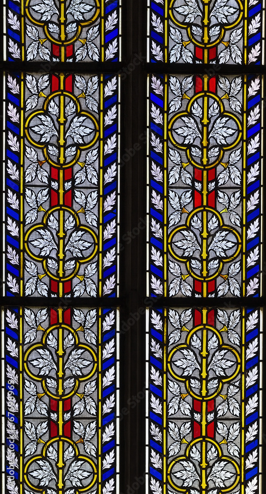 stained-glass window