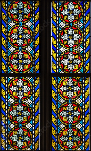 stained-glass window