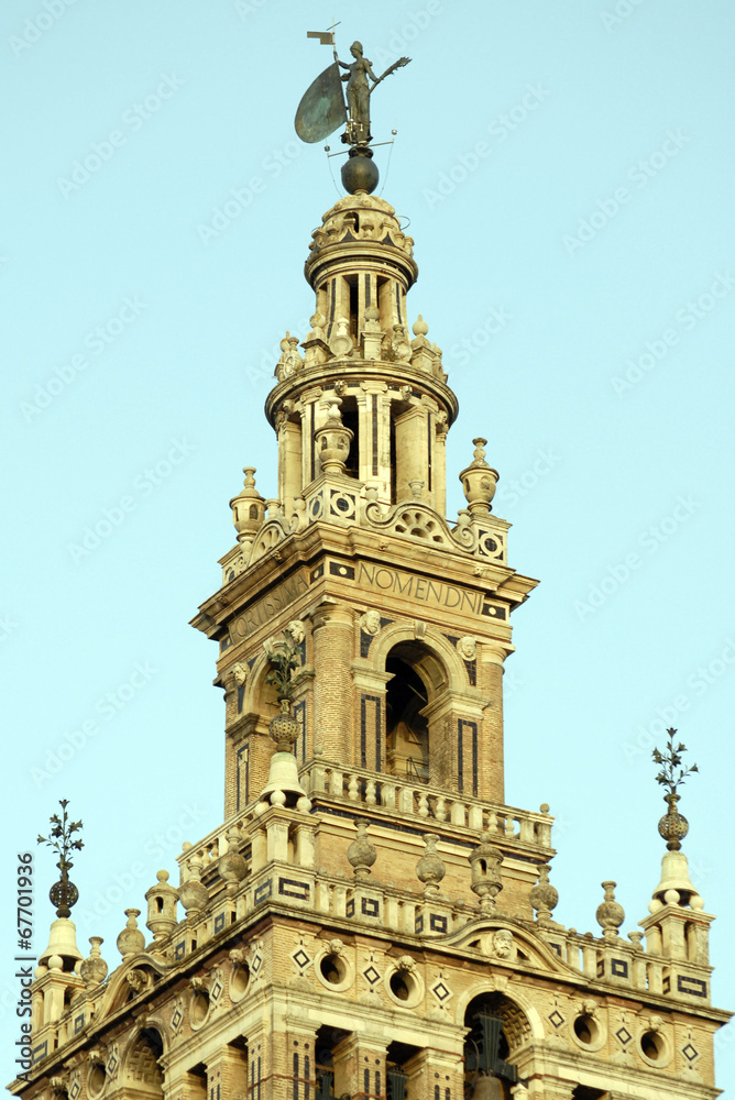 La Giralda, tower of the cathedral of Seville