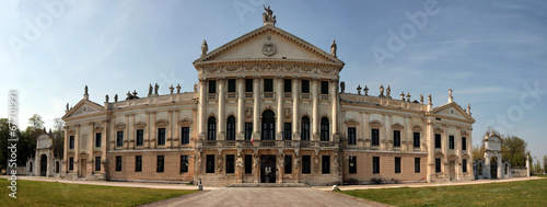 View of Villa Pisani, a large historical Italian residence photo