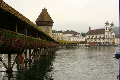 Die Kapellbrücke in Luzern