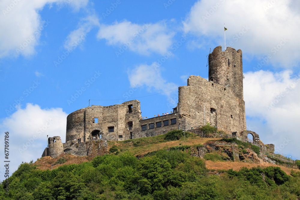 Castle ruins in Germany