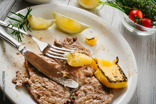Food scraps photo