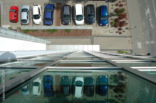 top-down view photo