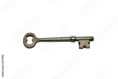Antique skeleton key. © Teresa Barber