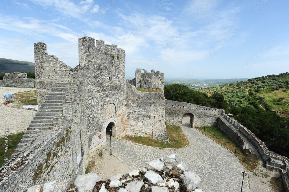 The citadel and fortress of Kala at Berat