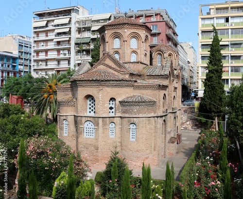 The Church of Panagia Chalkeon, Thessaloniki, Greece. photo