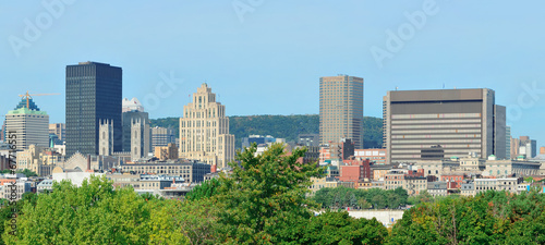 Montreal day view panorama photo