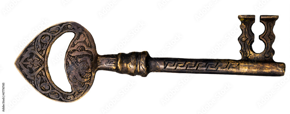 Фотография old antique key