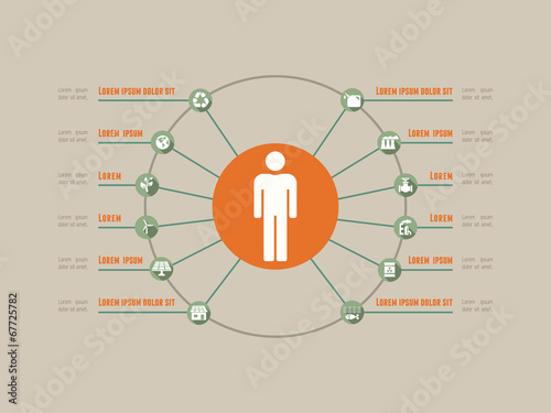 Ecology Infographic Element