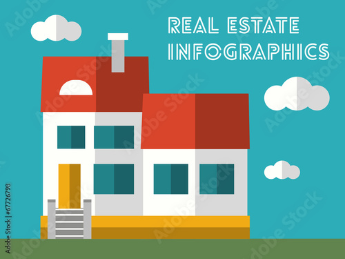 Real Estate Infographic Element