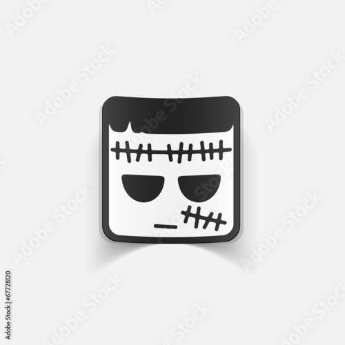 realistic design element: zombie