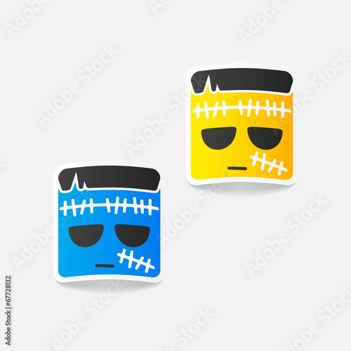 realistic design element: zombie
