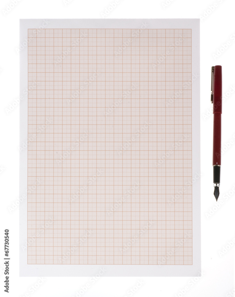 Empty notepad (notebook) isolated on white