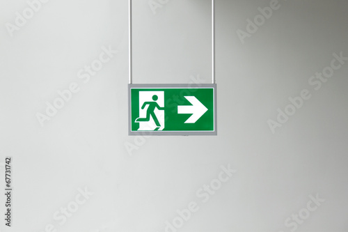 exit sign