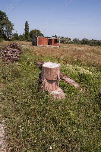 Tablou pe pânză Blockhead