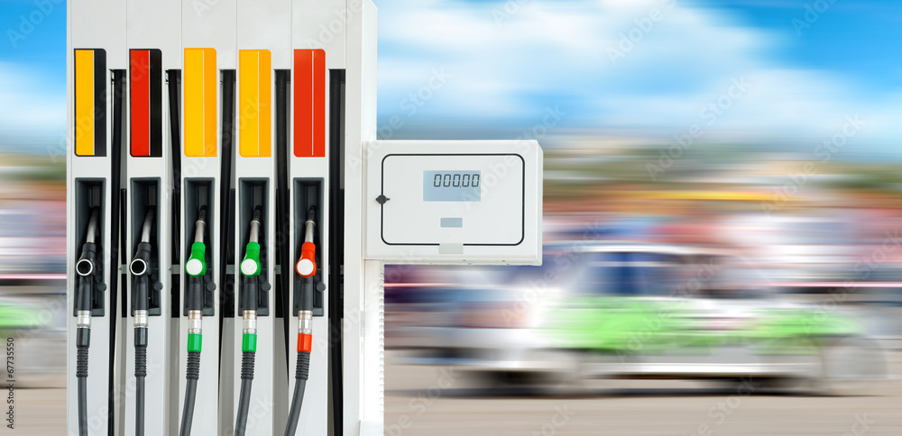 Petrol pump station Petrol pump station