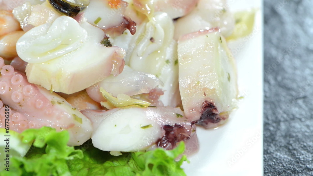 Mixed Seafood Salad (not loopable) Mixed Seafood Salad (not loopable)