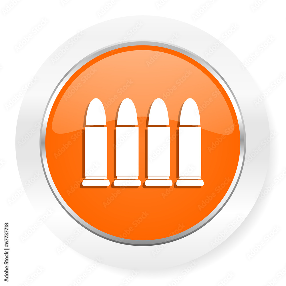 ammunition orange computer icon ammunition orange computer icon