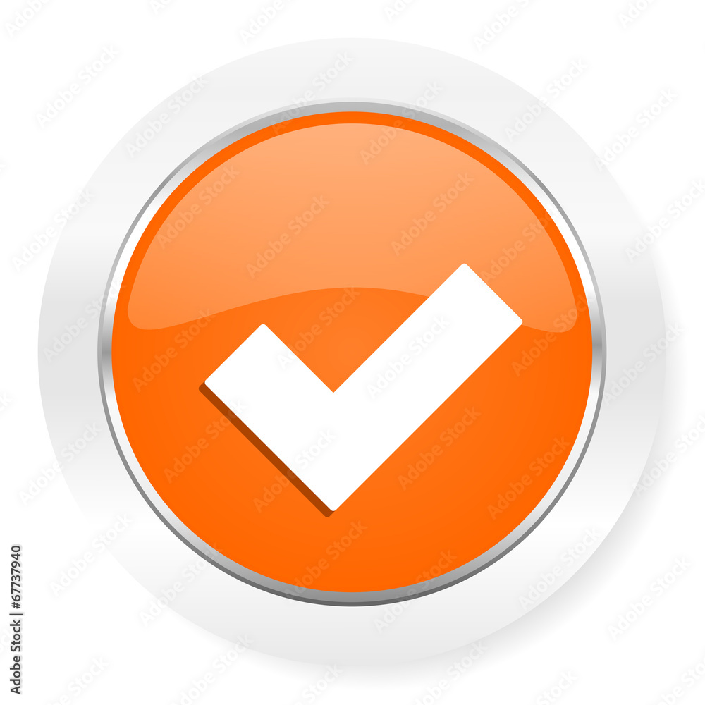 accept orange computer icon accept orange computer icon