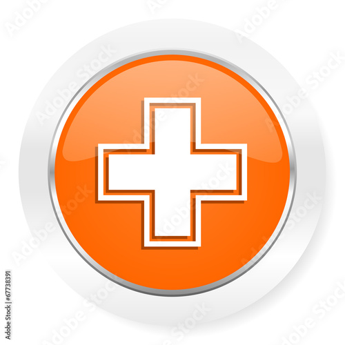 pharmacy orange computer icon