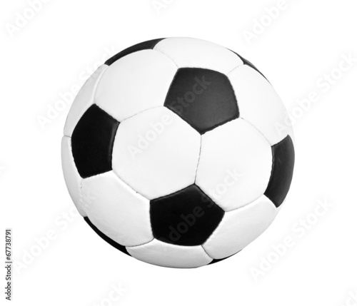 soccer ball isolated on white © elena.rudyk
