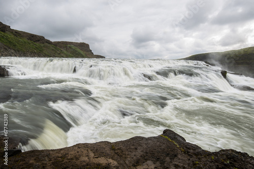 Gullfoss waterfall, Iceland © Noradoa