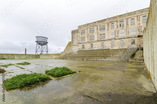 Alcatraz Recreation Yard, San Francisco, California photo