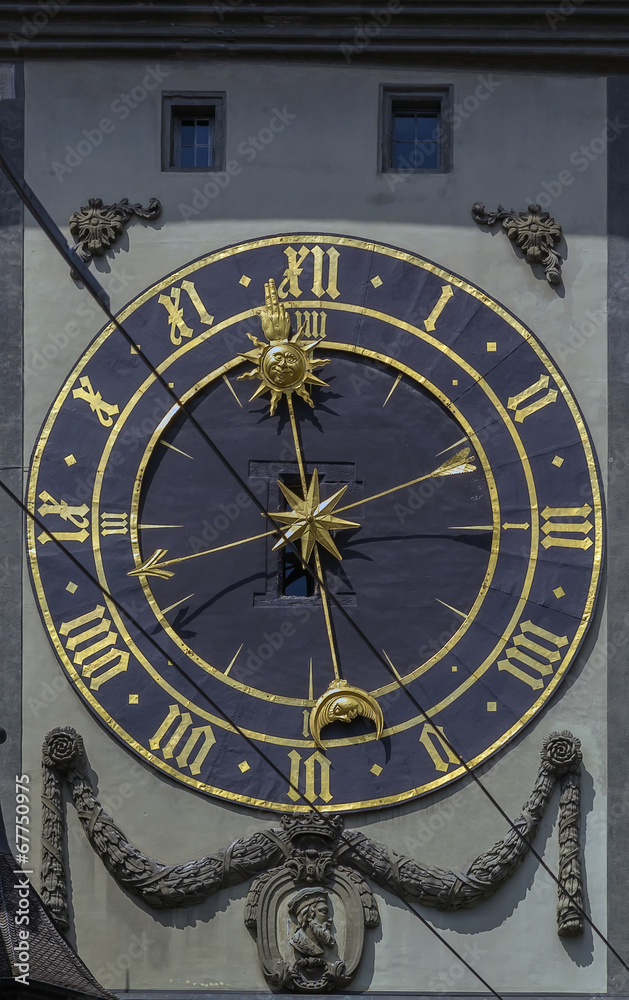 Obraz premium Clockface, Bern