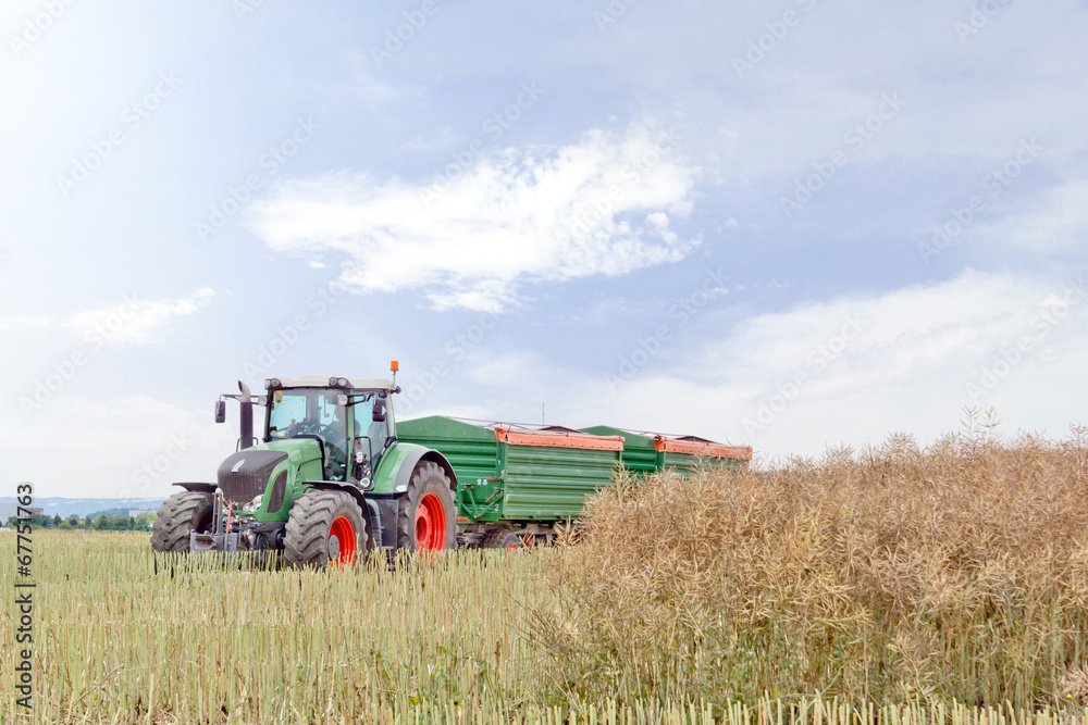 Obraz premium Traktor