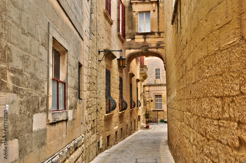 Malta, the picturesque city of Valetta photo