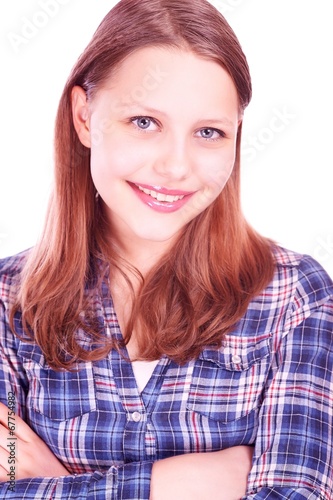 Teen girl smiling © Al Troin