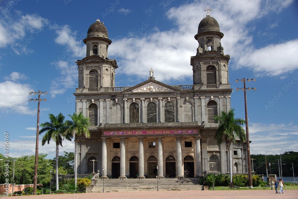 Cathedrale à Leon, Nicaragua