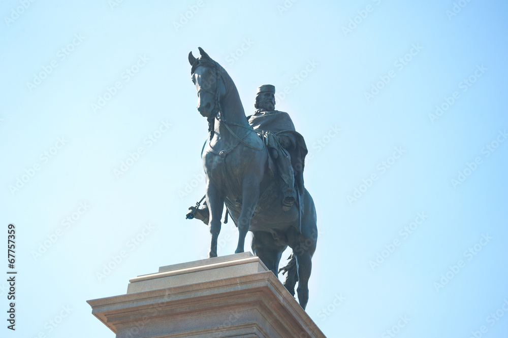 Obraz premium Giuseppe Garibaldi monument