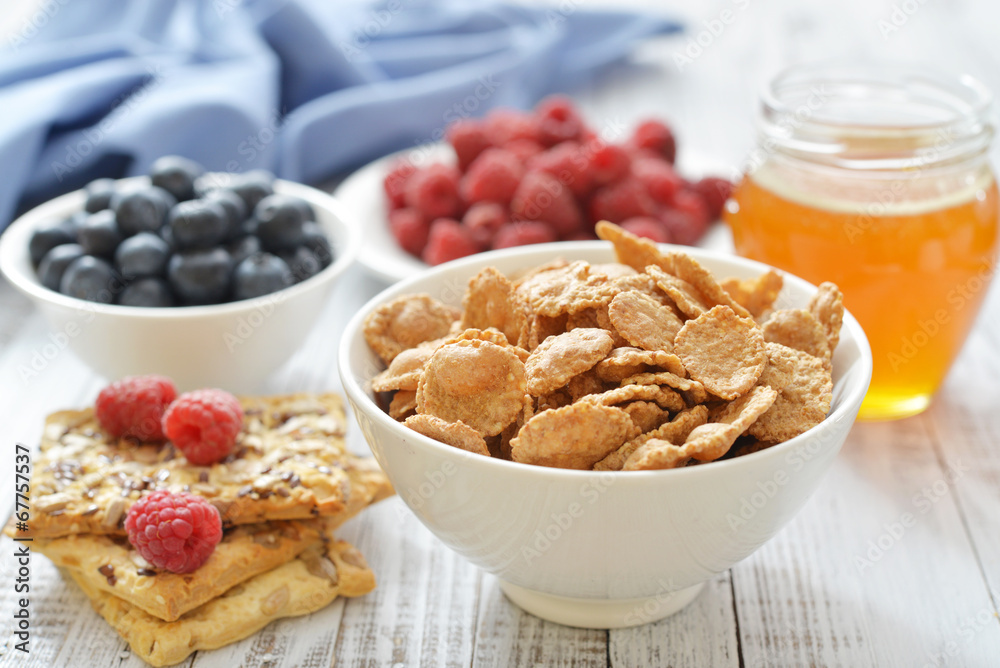Whole-grain flakes Whole-grain flakes