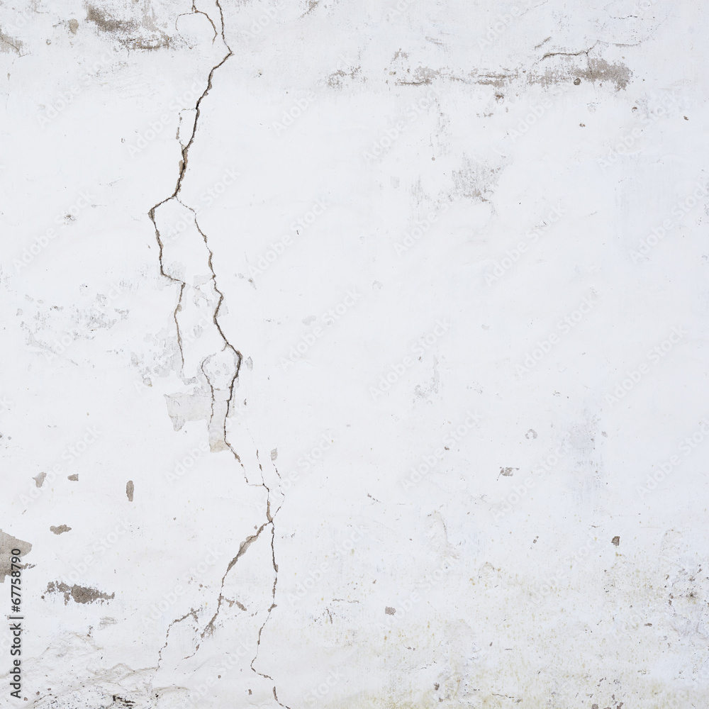 Fototapeta premium Old wall covered with whitewash