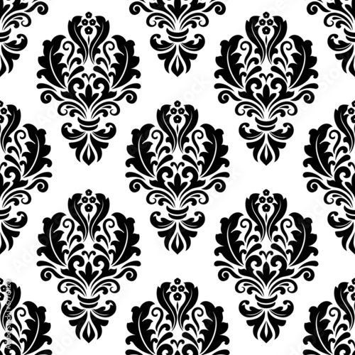Floral seamless arabesque pattern
