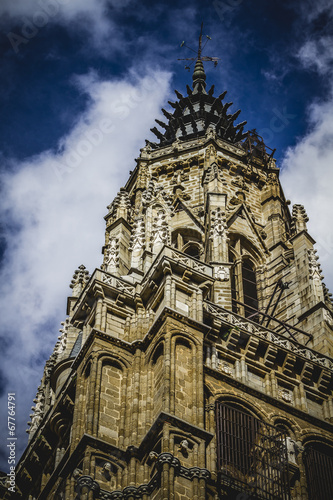 Cathedral facace, Tourism, Toledo, most famous city in spain