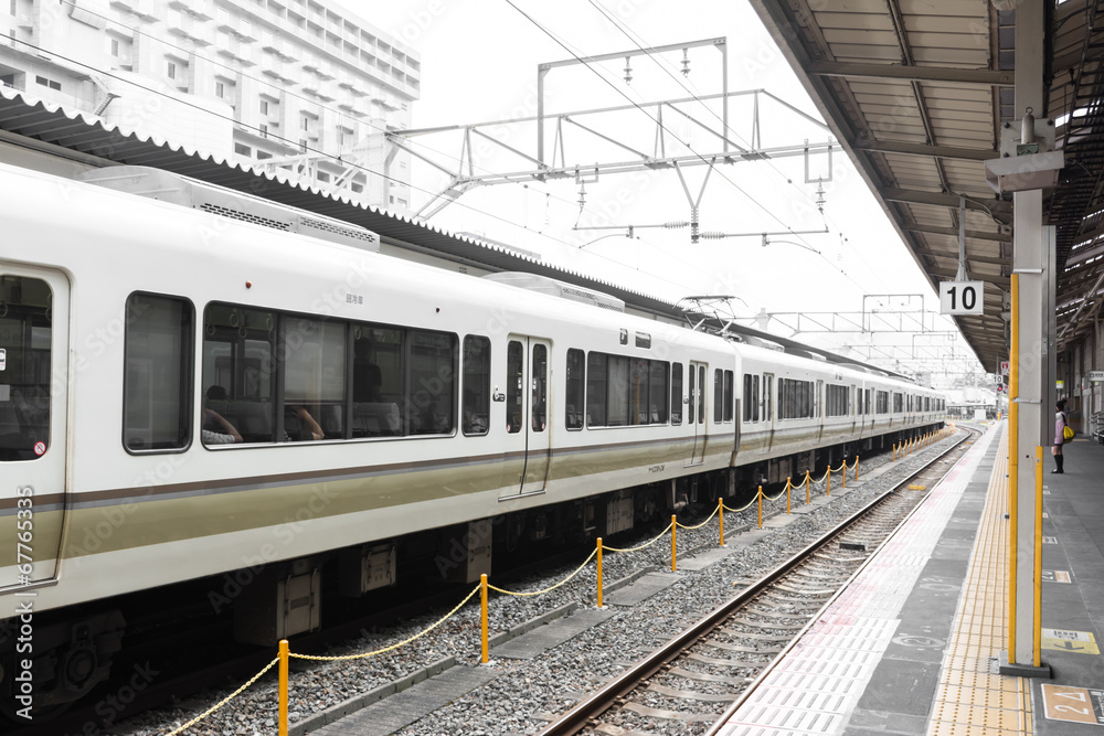 Fototapeta premium Train station.