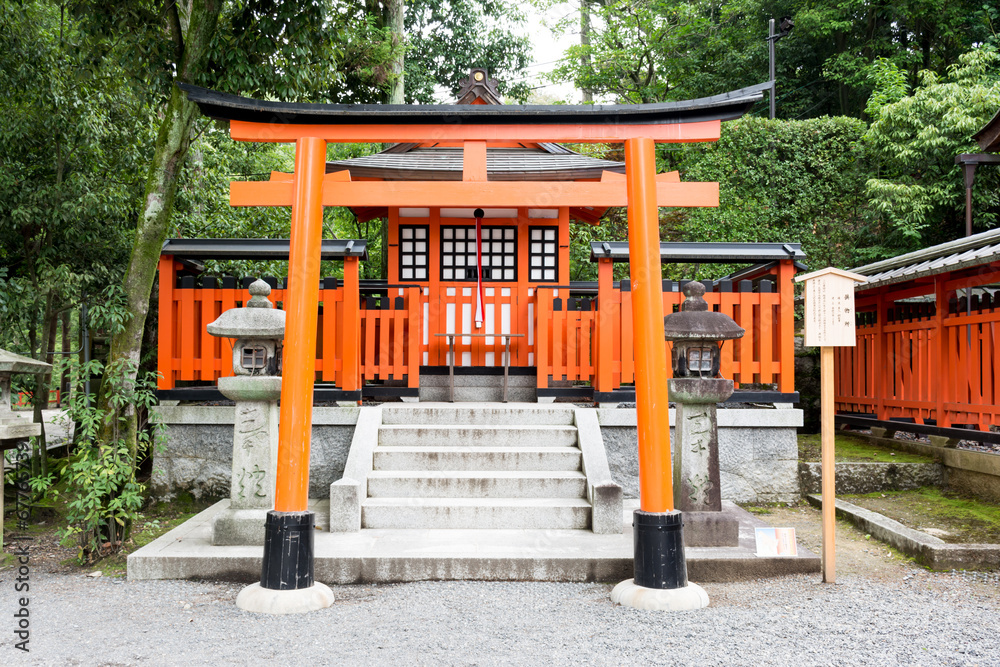 KYOTO, JAPAN - July 8: Fushimi Inari-taisha in Kyoto, Japan on J KYOTO, JAPAN - July 8: Fushimi Inari-taisha in Kyoto, Japan on J