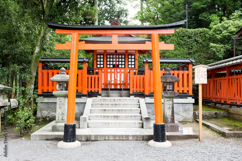 KYOTO  JAPAN - July 8  Fushimi Inari-taisha in Kyoto  Japan on J
