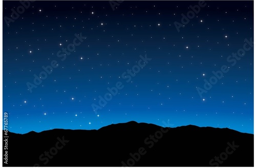 Night landscape