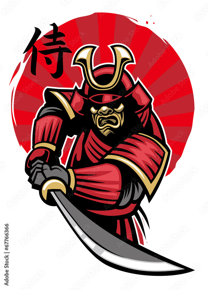 Fototapeta premium samurai warrior
