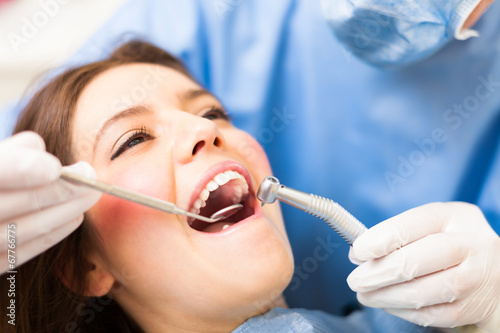 Tablou canvas Dental treatment