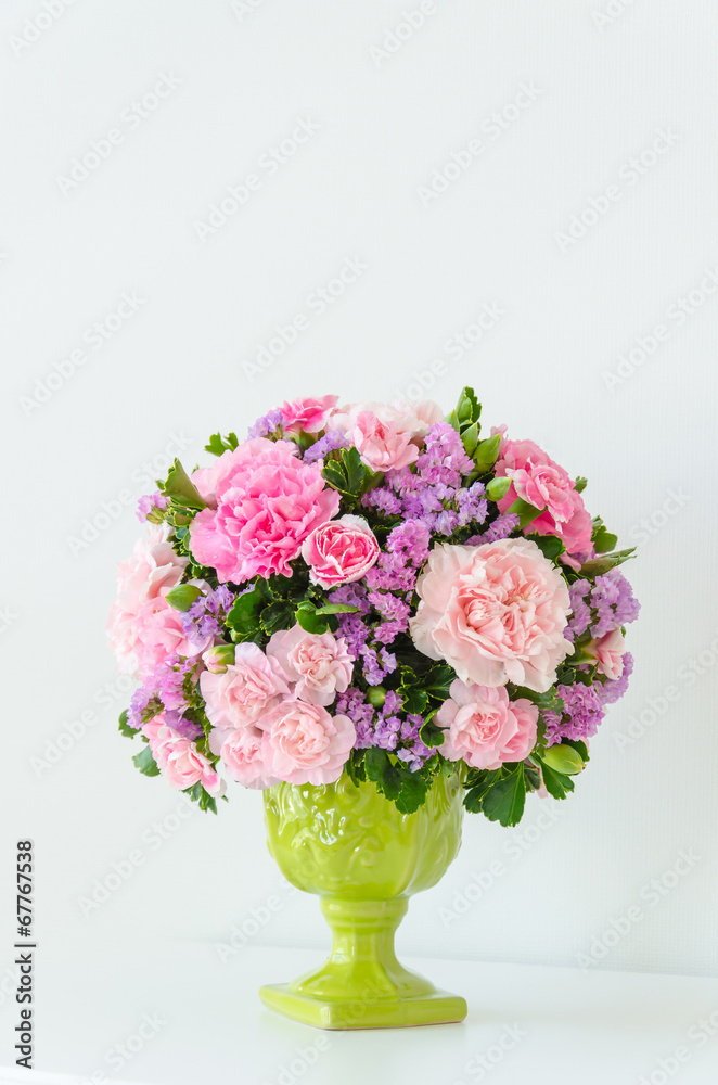 Bouquet in vase